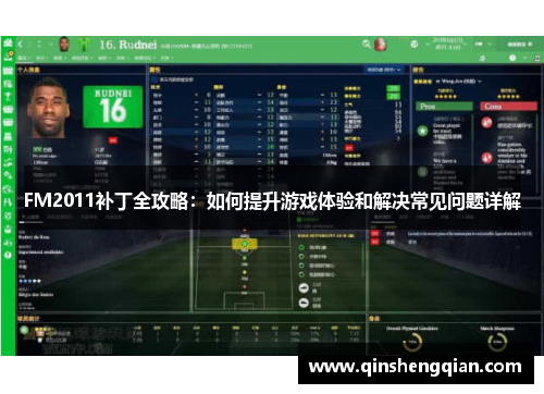 FM2011补丁全攻略：如何提升游戏体验和解决常见问题详解